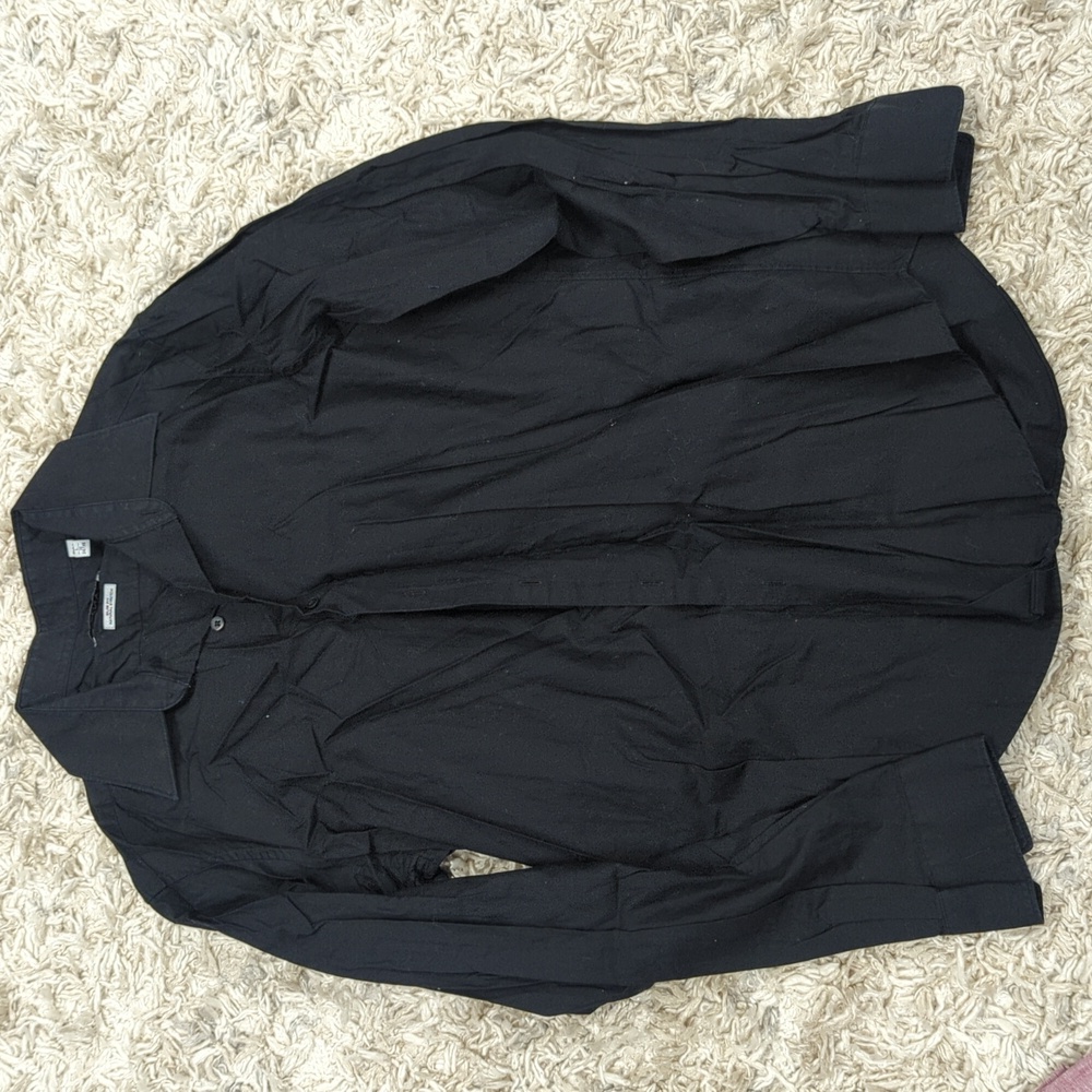 DKNY black button Down Men shirt